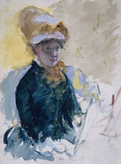 Mary Cassatt Selbstporträt von Mary Cassatt